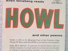 ALLEN GINSBERG reads HOWL and other poems  RED VINYL