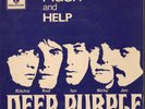 DEEP PURPLE HUSH/HELP Beatles RARE ISRAELI 7