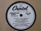 Frank Sinatra Bing Crosby Grace Kelly 1-Sided Interview Demo 78 High Society '56