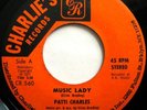 * PATTI CHARLES Music Lady  ISLAND DISCO FUNK Clive Bradley 45 HEAR ?