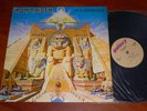 IRON MAIDEN - POWERSLAVE TURKISH LP UNIQUE LABEL EX RARE TURKEY