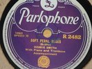 BESSIE SMITH   SOFT PEDAL BLUES   SWEET MAMMA   VERY RARE UK 78 RPM BLUES RECORD