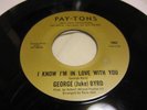GEORGE juke BBYRD /i know i'm in love with you / northern soul 45 original rare