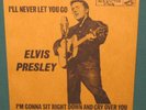 Elvis Presley I'm Gonna Sit Right Down 45 W/ Sleeve NM