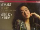 MOZART 2 Piano Sonatas   Fantasie / MITSUKO UCHIDA Digital Philips  NM 412-123