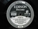 GOLDEN GATE ORCHESTRA 'CLAP HANDS HERE COMES CHARLEY' EDISON 51661 - ROLLINI