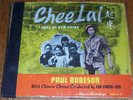Paul Robeson w/Chinese Chorus-Chee Lai Songs Of New China Keynote 78 set 1941 E+