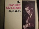 JACKIE MCLEAN - 4,5 & 6  -  NEW JAZZ 8279 ORIGINAL HANK MOBLEY NM