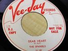 1956 PROMO Doo-Wop 45 - THE SPANIELS 