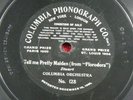 *Columbia Orchestra   Columbia Phonograph Co. 128   Antique Circa 1905   Maiden