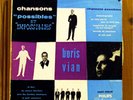 BORIS VIAN ALAIN GORAGUER Chansons possibles et impossibles RARE 25cm PHILIPS