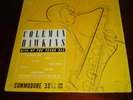 COLEMAN HAWKINS king of the tenor sax US RED LABAL COMMODORE 10'' JAZZ LP VG+