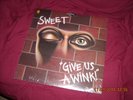 THE SWEET Give Us A Wink SEALED LP Original Die-Cut SS Capitol ST 11496