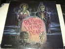 Return Of The Living Dead Rare Soundtrack LP Zombies Cramps Damned TSOL