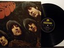 THE BEATLES Rubber Soul '65 UK MONO black & yellow lbl VG++