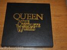 QUEEN THE COMPLETE WORKS 14 LP BOX SET WITH INSERTS NEAR MINT THROUGHOUT