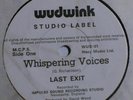 LAST EXIT Sting Whispering Voices UK Wudwink Pre Police Ex+ 7