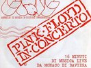 PINK FLOYD - IN CONCERTO LIVE Monaco 1973  GONG