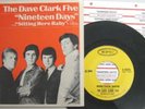 DAVE CLARK FIVE . . 45 Picture Sleeve . . Nineteen Days / Sitting . . EXCELLENT