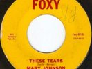 These Tears Mary Johnson on Foxy northern soul listen
