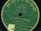 78 tours  Jehan Rictus  Polydor 522.056  Les petites barraques - La frousse