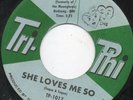 Harvey - She Love Me So - Original Press Tri - Phi 7 Inch