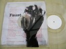 FAUST - 'FAUST'  Clear Vinyl, Sleeve & Insert  RARE