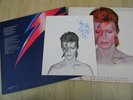 BOWIE - 'ALADDIN SANE'  RCA UK LP+Inner+FANCLUB Form