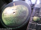 BEATLES UK  –  ABBEY ROAD LP, MISALIGNED APPLE.