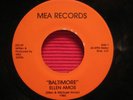 TORI ELLEN AMOS 45- Baltimore  ORIGINAL Debut Record on MEA 1980 HEAR