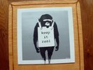 BANKSY Laugh Now / Keep it Real SLEEVE + 12