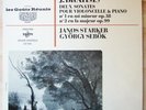 BRAHMS CELLO SONATAS  3 French LPs STARKER GENDRON ROSE
