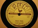 Sun 274 Carl Perkins Forever Yours That's Right Rockabilly 78