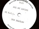 RARE 1960s Early Rock 45 Acetate  THE BEATLES  