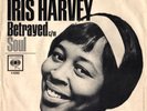 IRIS HARVEY Soul/Betrayed rare original 1960's PROMO Northern Soul debut 45 w/ps