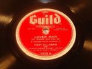 GUILD RECORDS LOVER MAN OH WHERE CAN YOU BE DIZZY GILLESPIE 78 E (R129)