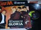 GARAGE LP - THEM - S/T - MONO - HERE COMES THE NIGHT - STICKER
