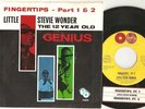 LITTLE STEVIE WONDER . Soul R&B 45 Picture Sleeve  . Fingertips 1 & 2 . EXC