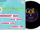 BETTY MCQUADE RECORD EP 45 GO LABEL GOLD STAR SERIES