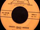 The Down Beats 45 DOMINION Craig's Crazy Boogie RARE ROCKABILLY