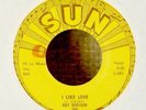 Rockabilly 45-Roy Orbison-I Like Love / Chicken Hearted-Sun 284-STRONG VG+