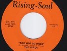 UFO's Too Hot To Hold RARE funk 45 KEB DARGE spin HEAR banger U-F-O's U.F.O.'s