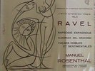 ROSENTHAL  RAVEL VOL. 3  ORIGINAL FRENCH VEGA C 30A198
