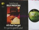 BILLY PRESTON-All that I've got-UK APPLE 7