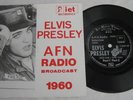 Elvis AFN RADIO BROADCAST 1960 Flexi Disc P/C Mint