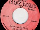 BOB MARLEY & WAILERS-IT HURTS TO BE ALONE/I'M GOING HOME-RARE-REGGAE 45 7