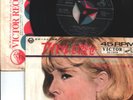SYLVIE VARTAN 45T JAPON vinyl japonais POCHETTE avec JOHNNY HALLYDAY