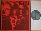 INFEST - slave LP * ltd. # 100 Postercover * nations on fire HARDCORE crust PUNK