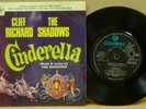 CLIFF RICHARD SHADOWS CINDERELLA OG UK 67 COLUMBIA 7 EP