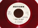 Michael Jackson 5 I WANT YOU BACK  PROMO MOTOWN Red Vinyl M1157